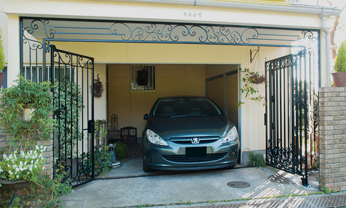 折れ戸 ロートアイアン製品 メタルクリエイト